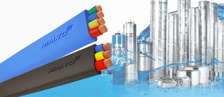 3 & 4 Core rubber flat